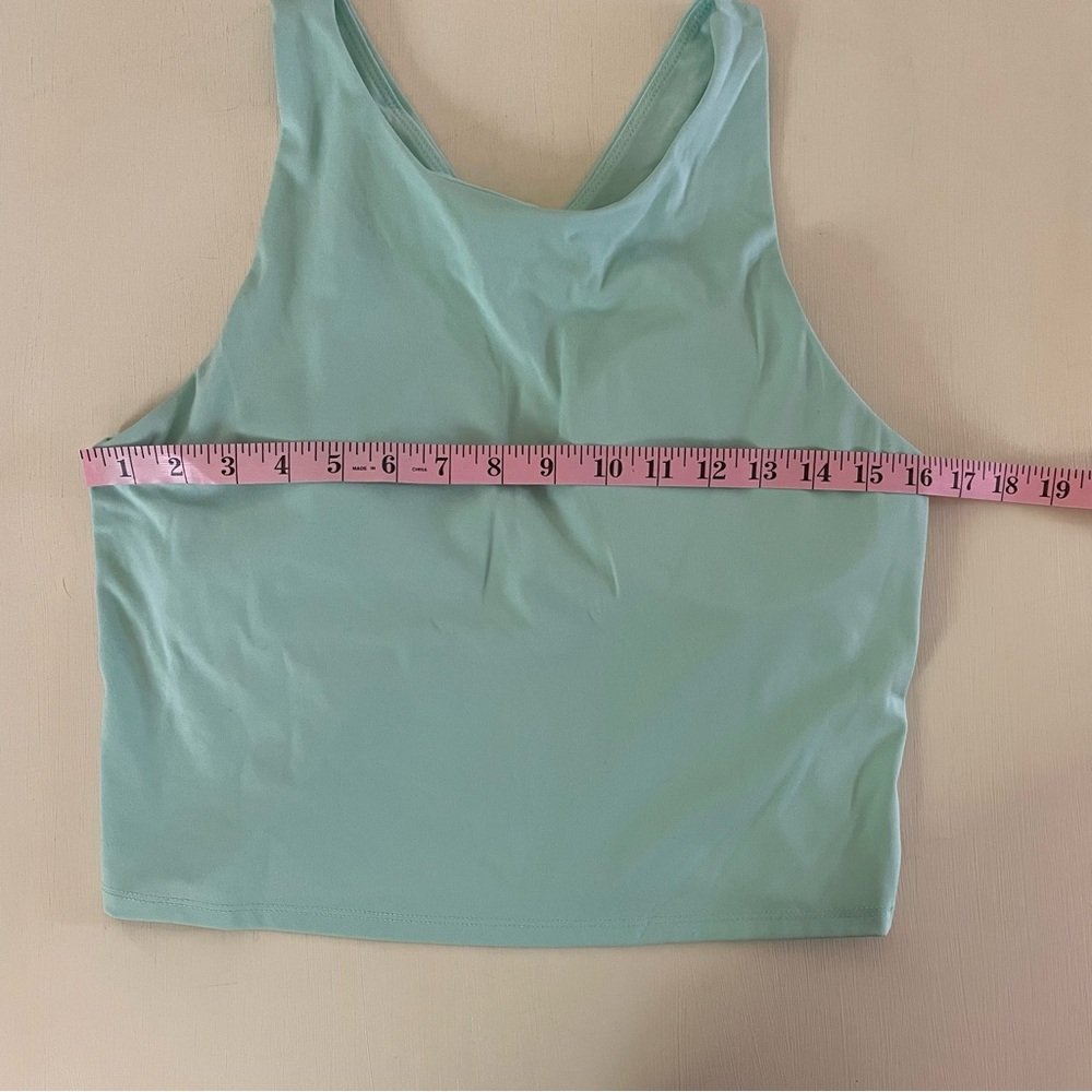 Jockey Padded Racerback Crop tank - Picture 3 of 7